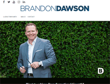 Tablet Screenshot of bdawson.com